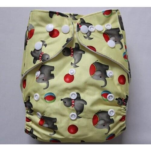 Best Baby Reusable Washable Pocket Baby Cloth Diaper Nappy With Micorfiber Insert Free Shipping TS patterns For Boy