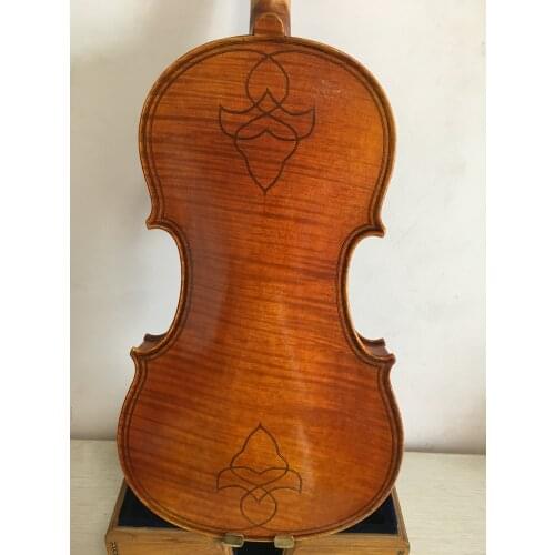 Master 4/4 violin Maggini model 1PC back flamed maple back spruce top nice tone