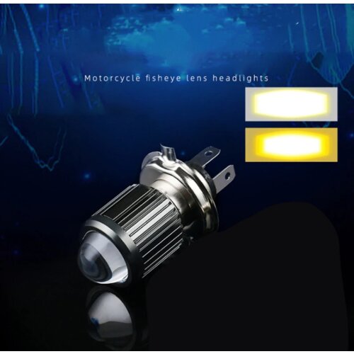 Motorcycle H4 LED Lens Headlight LED Headlight Suitable for Scooter Motorbike Motorcycle