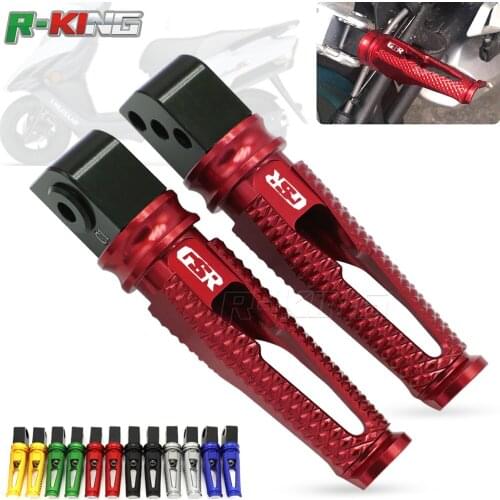 2020 NEW Motorcycle Accesstories CNC Aluminum Rear Foot Pegs Footrest Adapter Rider/Passenger Footpegs For GSR600 GSR750
