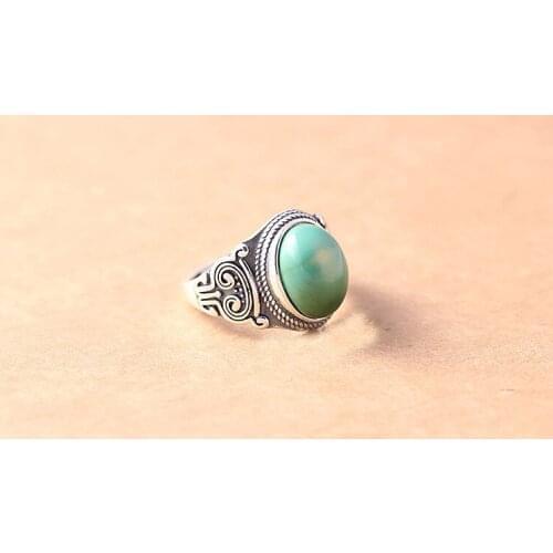 10*14mm 925 STERLING SILVER Semi Mount Bases Blanks base blank Pad ring Setting set jewelry findings (without stone) A2133