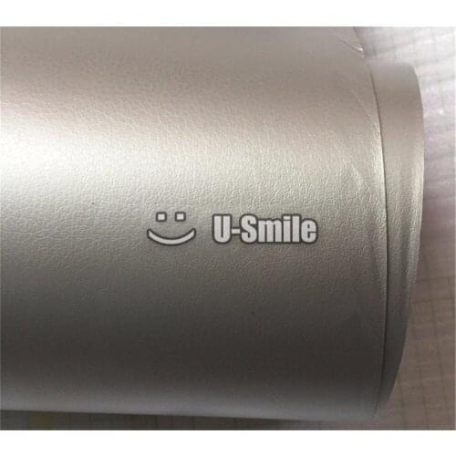 Silver Leather Vinyl Wrap Leather Pattern Vinyl Sticker For Laptop Phone Car Size:1.52*30m/Roll