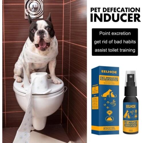 30ml Pet Dog Spray Inducer Dog Toilet Training Puppy Potty Spray Defecation Training Positioning Pet Potty Training Spray