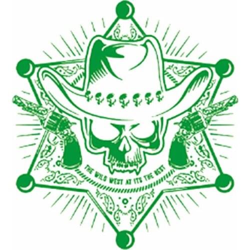 Patches Noctilucent Skull Star Stickers for Clothes Thermal Transfer Printing Pattern DIY Decoration Punk Style Luminous Patch