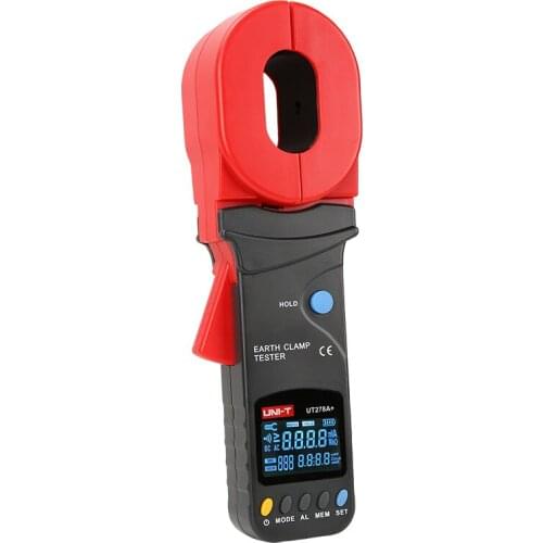 UNI-T Resistance Tester Multimeter Mini Clamp Meter 9999 Word Count LCD Display, 0.001Ω High Resolution UT276A+/UT278A