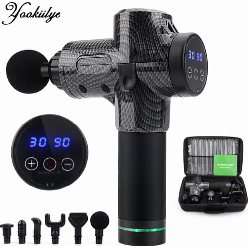 High Speed Vibration Massage Gun Fascia Gun Electric Muscle Massager After Fitness Decompose Lactic Acid Relief Relax Body Slim