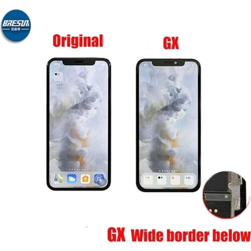 GX OLED For iPhone X XS XS MAX XR LCD Display Touch Screen Digitizer Assembly For iPhone 11 11 Pro 11 Pro Max Display LCDs