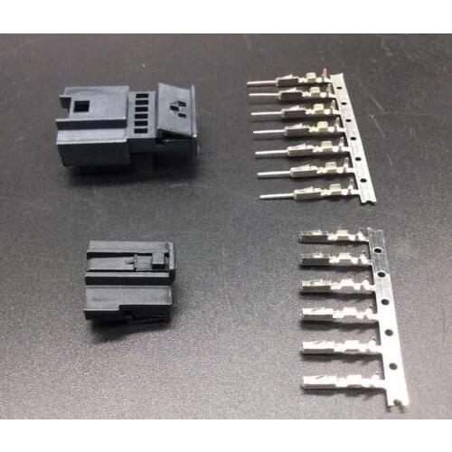 1pc for BMW Mercedes Benz taillight connector car lock plug VVDI MB 57 6PIN male female connector housing