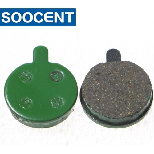 5 pairs(10 PCS) Green Memi-Metallic Resin Bicycle disc brake pads for APSE/Zoom/Artek for apollo/shockwave and X-Rated