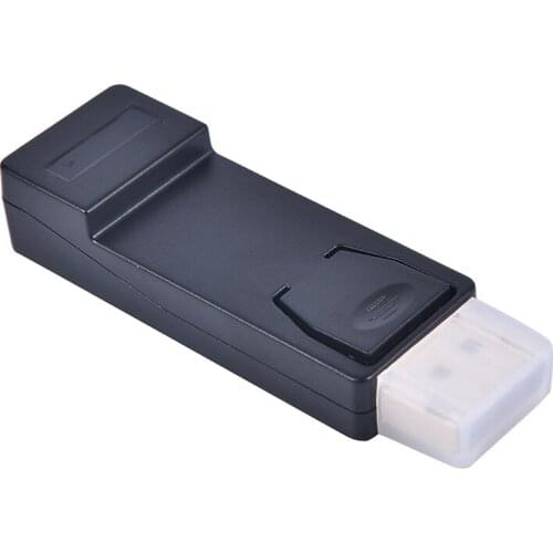 1pc Displayport to -compatible Adapter DP to -compatible Female HDTV Cable Adapter Video Audio For PC TV Projector