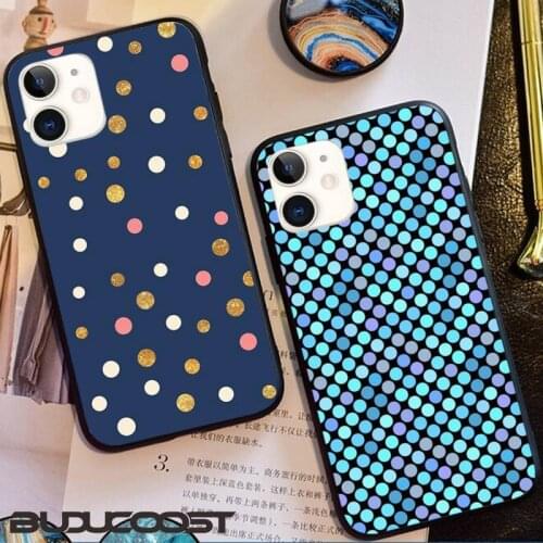 Reall Polka dots Art High Quality Phone Case for iphone 11 Pro 11 Pro Max X XS XR XS MAX 8plus 7 6splus 5s se 7plus SE 2020 case