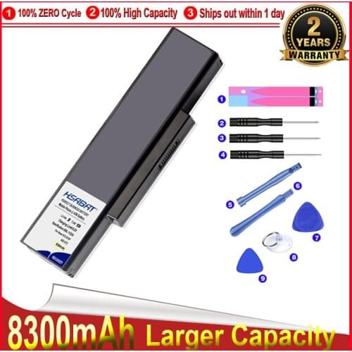 HSABAT 0 Cycle 8300mAh Battery for ASUS A32-N71 A32-K72 K72 K72F K72D K72DR K73 K73SV K73S K73E N73SV X72 X73 N71 Accumulator
