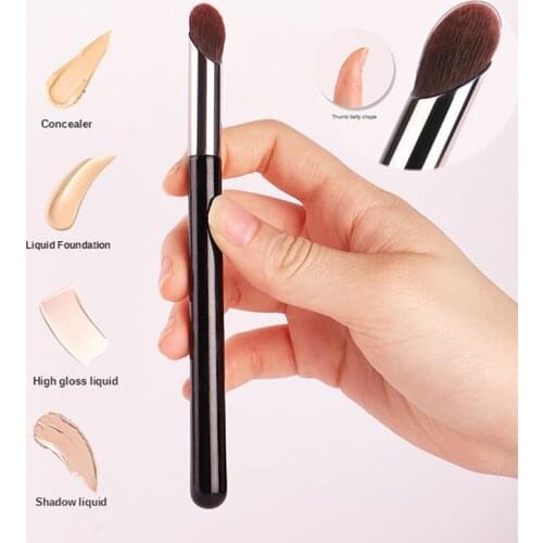 Concealer Makeup Brusher Eye Foundation Liquid Shadow Cream Concealer Brush Small Foundation Concealer Buffer Brush Makeup Tool