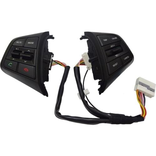 Steering Wheel Cruise Control Button For Hyundai ix25 creta 1.6L Multifunction Buttons Bluetooth Remote Volume Switch Car Style