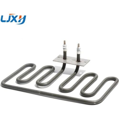 LJXH 2+2U Green Heating Tube Double U Shape 304 Stainless Steel Pipe Diameter 8.5mm 230V 2600W Electric Heater Element