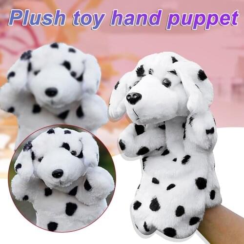 Cartoon cute Animal Hand Puppet Dolls Educational Plush Toy Animal Shape Plush Hand Puppet Parent-child Toy Gift Baby Learning