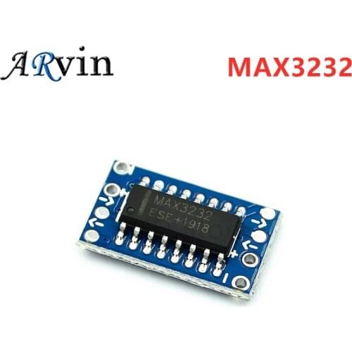 5PCS RS232 MAX3232 Level to TTL Level Board 115200bps Converter Adaptor Module new