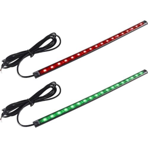 Marine Boat LED Navigation Lights 12V Kayak Fishing Boat Lights Green and Red 425E