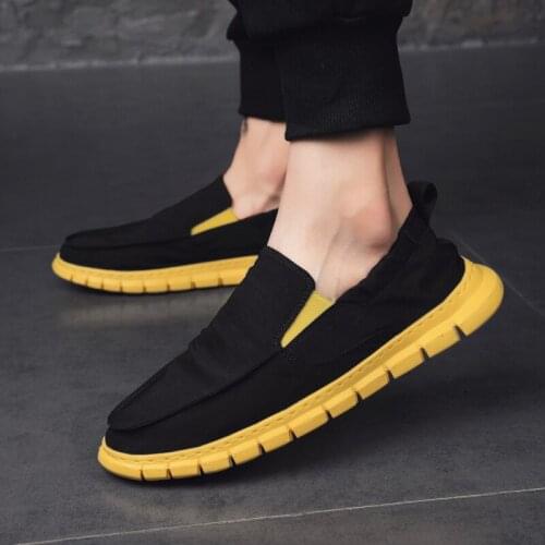 Mens Black Casual Shoes Stone Mens Shoe Casual Shoes Fashion Canvas Lace Up Men Loafers Sapatos Casuais Masculino Summer Sapato