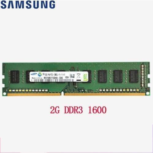 Used Samsung PC Memory RAM Memoria Module Computer Desktop 2GB DDR3 PC3 10600 1066MHZ 1333MHZ 1600MHZ 2G RAM 1.5V 240pin