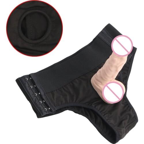 Strap-on Dildo Pants Wearable Sex Toys for lesbian Strapon Panties With O-Rings Adjustable Ultra Elastic Sex products for Woman