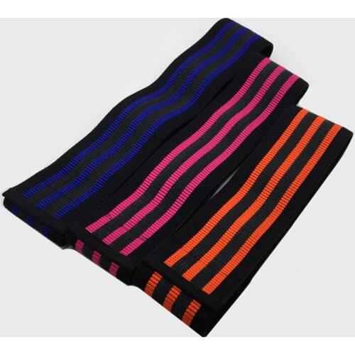Anti Slip Cotton Hip Band Resistance Bands Booty Exercise Elastic Bands 3 Size