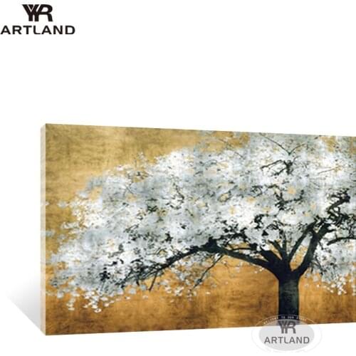 Handmade knife draw thick oil abstract oil paintings wall art pictures for living room bedroom home decoration no framed