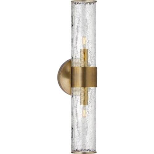 Post-modern creative living room dining room wall lamp light luxury simple bedroom bedside club hallway manual crack wall lamp