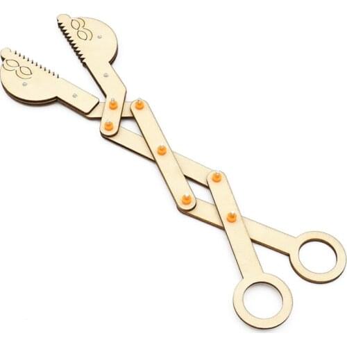 STEM Toys For Children Educational Science Experiment Technology Toy Set DIY Scissors Puzzle Painted Kids Toys