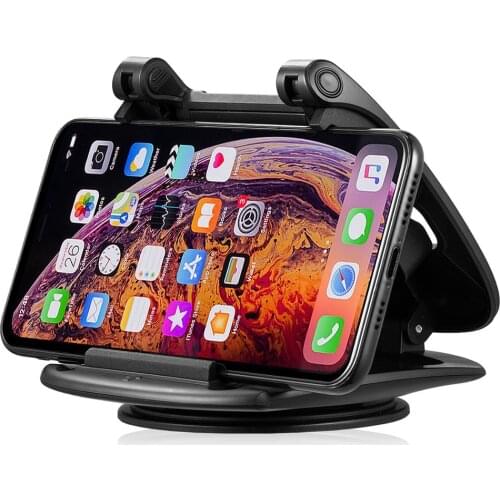 Universal Cell Phone Holder for iphone sumsang Car Phone Mount 360 Degree Rotatable Strong Sticky Dashboard Car Mount Cradle