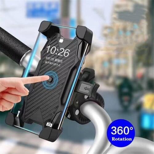 Bike Phone Holder Handlebar Stand Mount Bracket Mount Phone Holder Universal Bicycle Motorcycle Phone Holder for IPhone Samsung