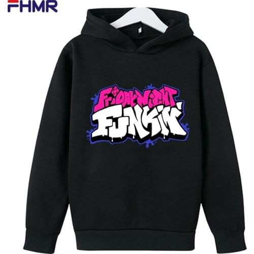Spring Friday Night Funking Hoodie girls Pullovers Sweatshirts Print Anime Hoody Streetwear Sportswear boys Singing clothes