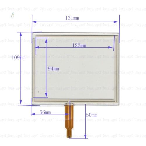 ZXYS ZhiYuSun 131*109mm 6inch 130*110mm resistance screen this is campatibility Industrial general purpose