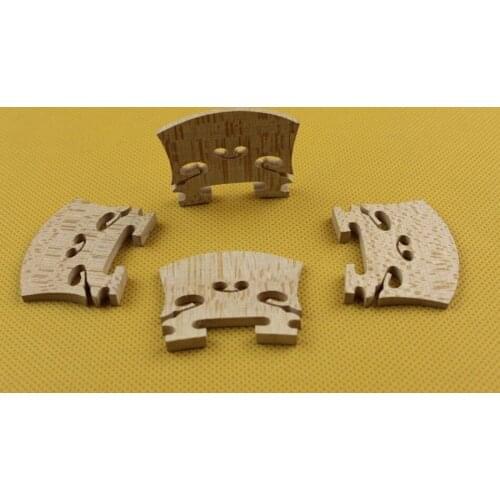 30 pcs High quality Baroque style Violin Bridges maple wood 4/4 full size