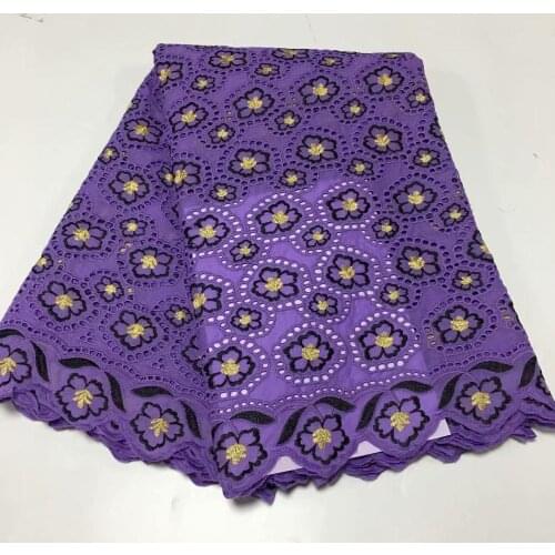 African Lace Fabric Hot Sale Swiss Voile Lace In Switzerland Dubai 2020 Latest Cotton Swiss Lace Fabric Nigerian Embroidery 5Y