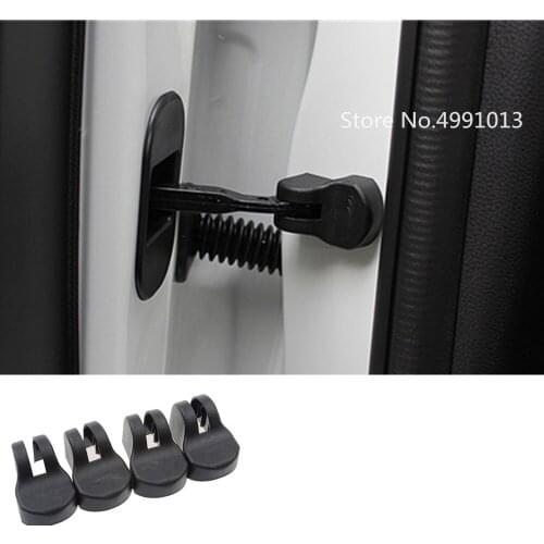 For Honda Fit Jazz 2017 2018 2019 Car Anti Rust Water Proof Door Lock Key Keys Plastic Buckle Limit Device Trim 4pcs