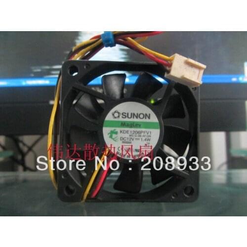For SUNON SUNON KDE1206PFV1 6010 12V 1.4W