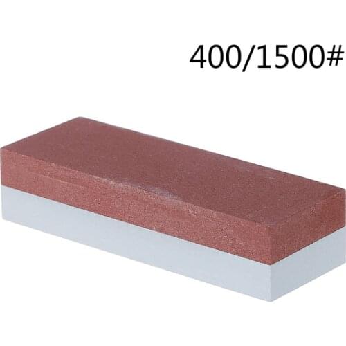 400# 1500# double side knife amolar sharpening pedra tool stone honing Grindstone Whetstone sharpener polish kitchen