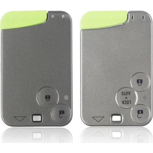 Bilchave 10pcs/Lot For Renault Laguna 2 clio 3 Espace Fob Remote Car Key Shell Case 2/3 Buttons With Blade Replacement