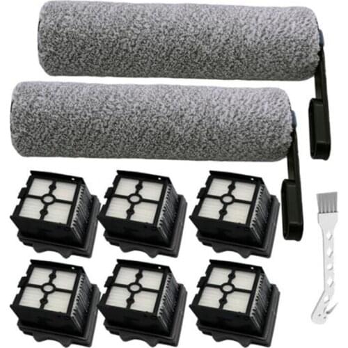 HOT！-Brush Roller Main Brush Filter For TINECO Floor One 2.0 LED/LCD Slim Scrubber Accessories Household Vacuum Cleaner Parts