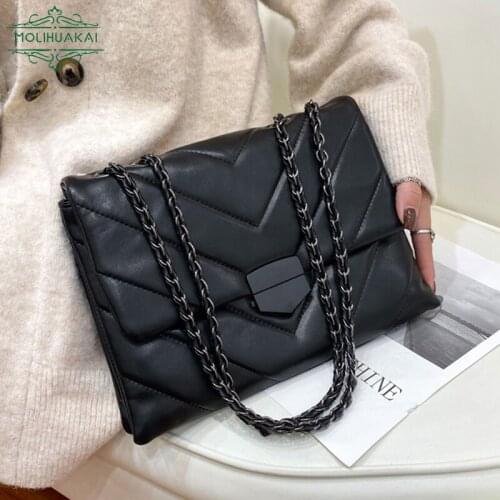 Hot Sale V-line Ladies Crossbody Bag For Women 2021 Fashion Sac A Main Female Shoulder Bags Female Messenger Handbags And Purses