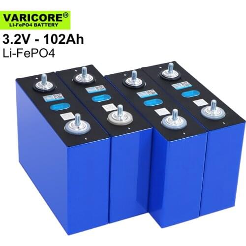 2021 3.2v 102Ah Lifepo4 Rechargeable Battery Lithium Iron Phosphate For 12V 24V RV Campers Golf Cart Cell Solar Wind Grade A