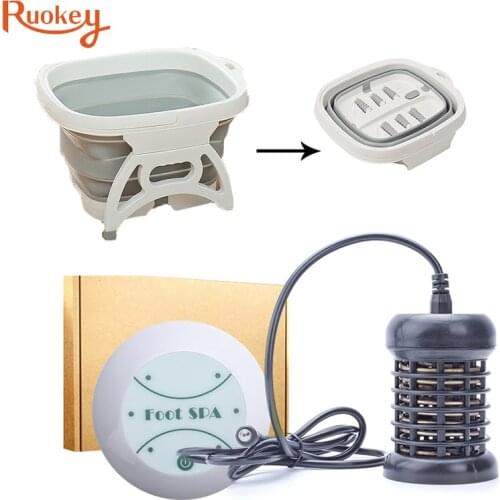 Foot Massage Detox Machine Foot Spa Ion Cleanse Foot Massage Ionic Aqua Cell Spa Machine Detox Foot Bath Arrays Aqua Spa