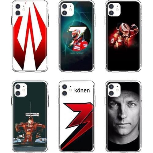 Soft Skin Case For Samsung Galaxy S7 S8 S9 S10E S20 FE Note 10 20 Edge Lite Plus Ultra Fashion-Car-driver-Kimi-Raikkonen
