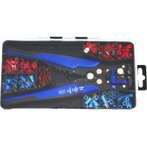 199 pcs Crimping Tool Crimping Plier Wire Stripper Cutter Crimper Wire Tool 205mm Brio Quality Automatic Crimper Pliers