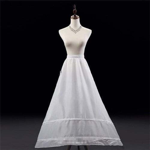 Wholesale 2019 The Bride Petticoats for Wedding Dress Sweep Train Underskirt Lining Accessories