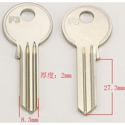A037 House Home Door Key blanks Locksmith Supplies Empty Blank Keys 25 pieces/lot
