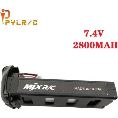 UpgradeFor MJX Bugs 2 B2W B2C Battery 7.4V 2800mah 25C Li-po Battery and charger For MJX B2W B2C rc quadcopter drone spare parts