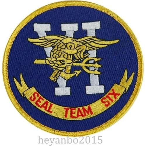 US Navy Seal Team VI Six Military Delicate Military jacket Patch Color Yellow Military Store 5605101