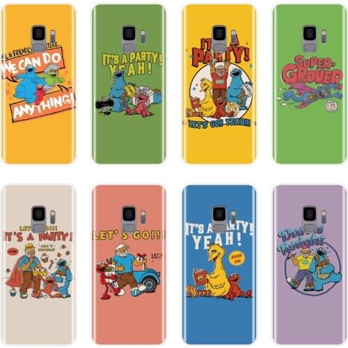 Yellow Cartoon Cute Silicone Phone Case For Samsung Galaxy S5 S6 S7 Edge S8 S9 Plus Back Cover For Samsung Note 4 5 8 9 Case